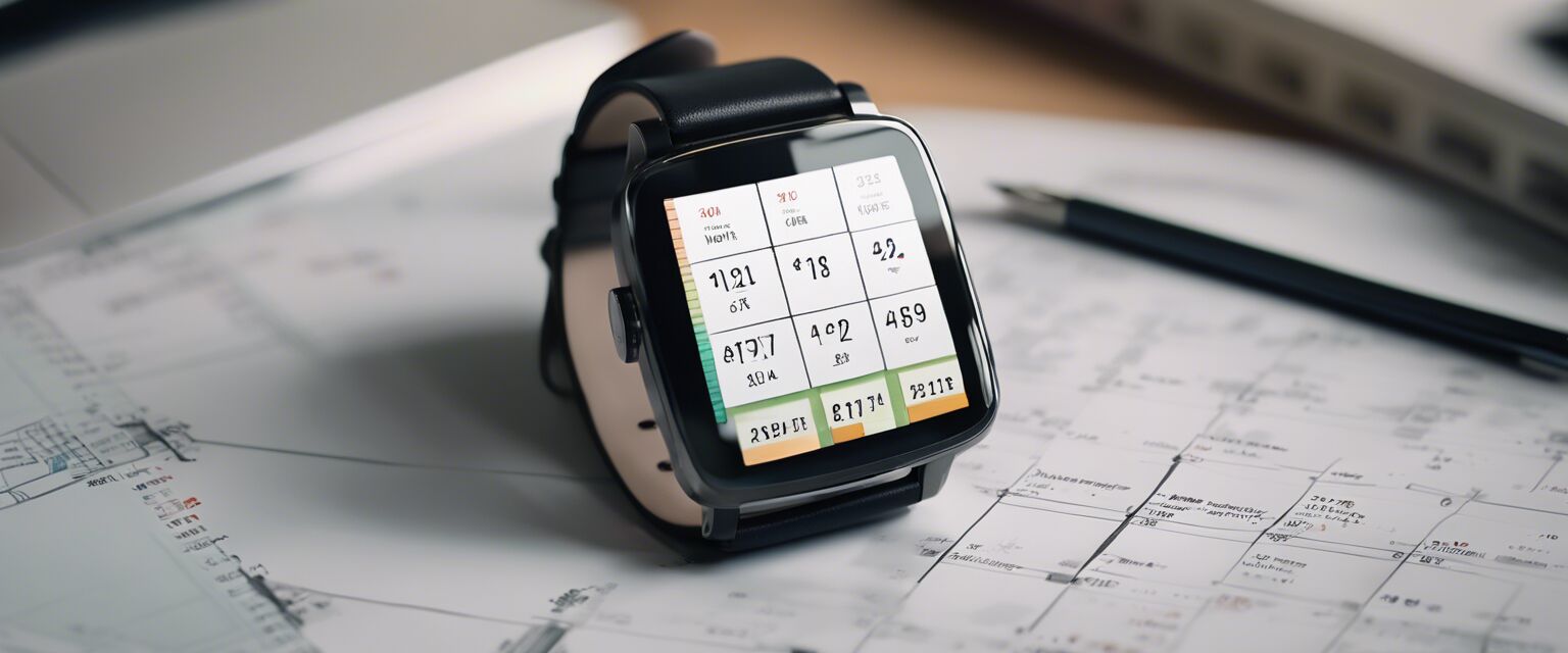 Productivity apps on smart watch