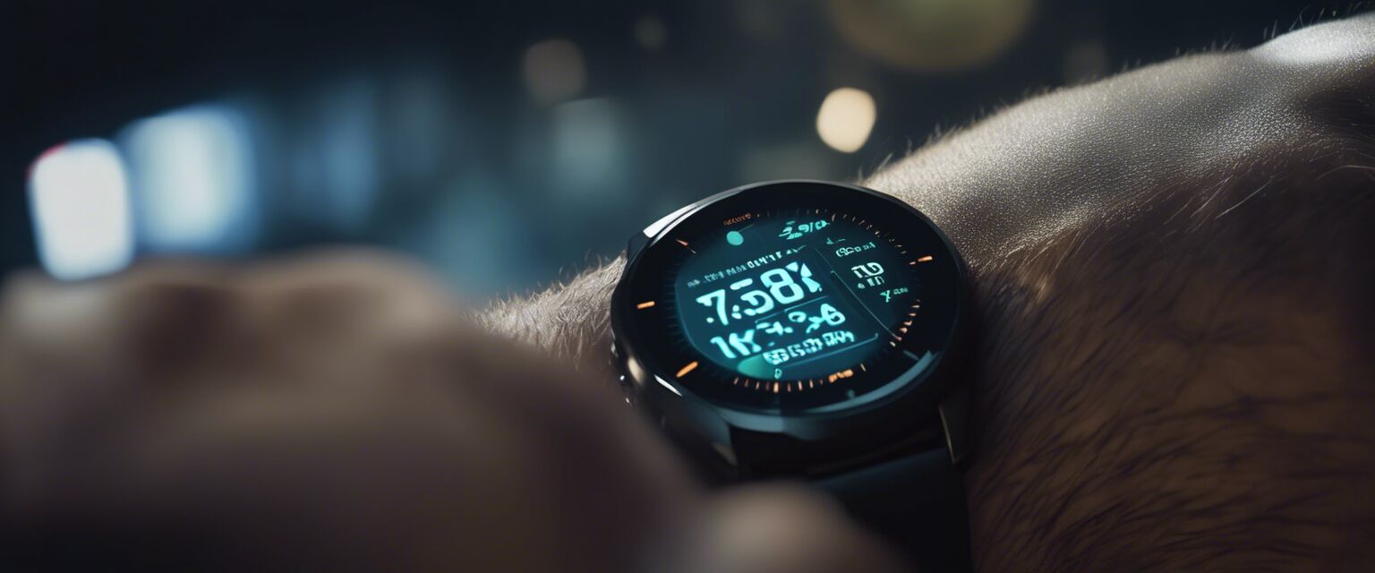 Smart watch phone display